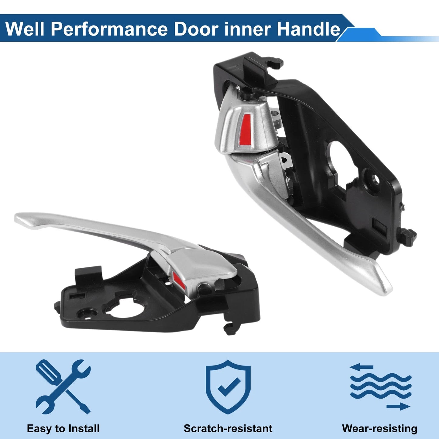 Rear Left Passenger Side Door Handle for Kia Picanto (2011-2017)