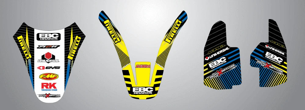 Factory Style Trim Sticker Kit for Suzuki RM 85 (2000-2021)