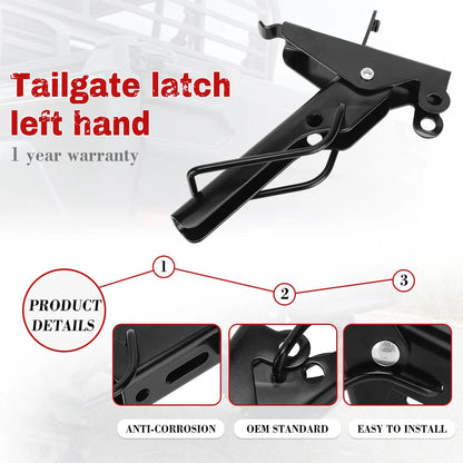 Right Hand Tailgate Latch Assembly for Ranger 500 570 800 GEM e2 e4