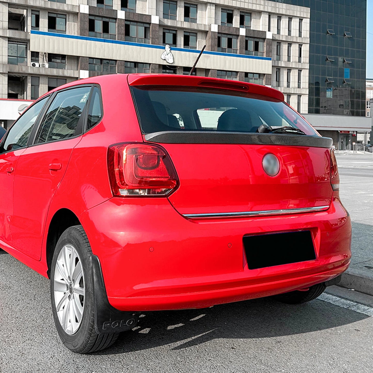 Rear Spoiler Lip for Volkswagen Polo 6R 6C (2009-2017)