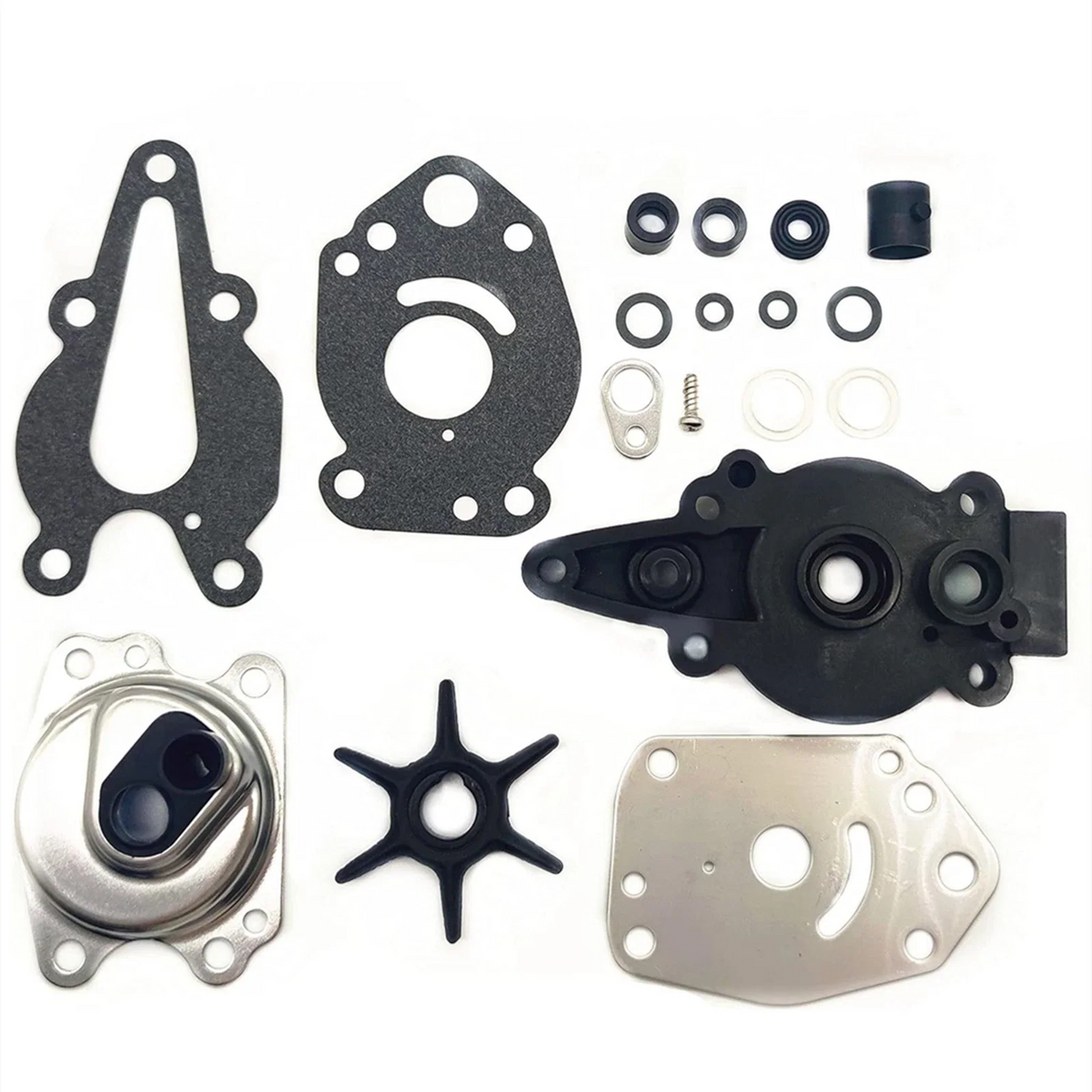 Water Pump Impeller Kit for Mercury 6-15HP 2/4-Stroke