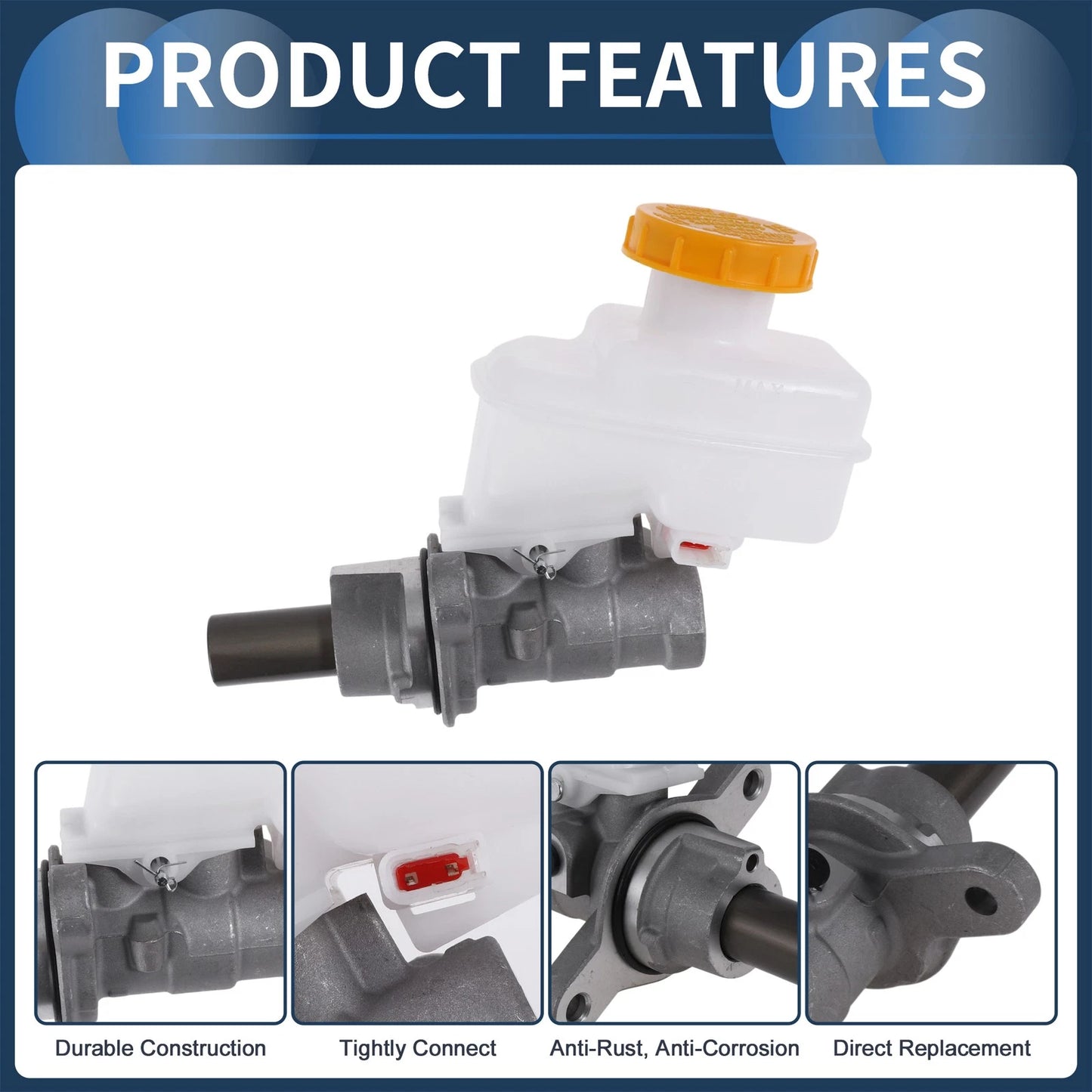 Brake Master Cylinder w/ Reservoir for MITSUBISHI L200 (2017-2021)