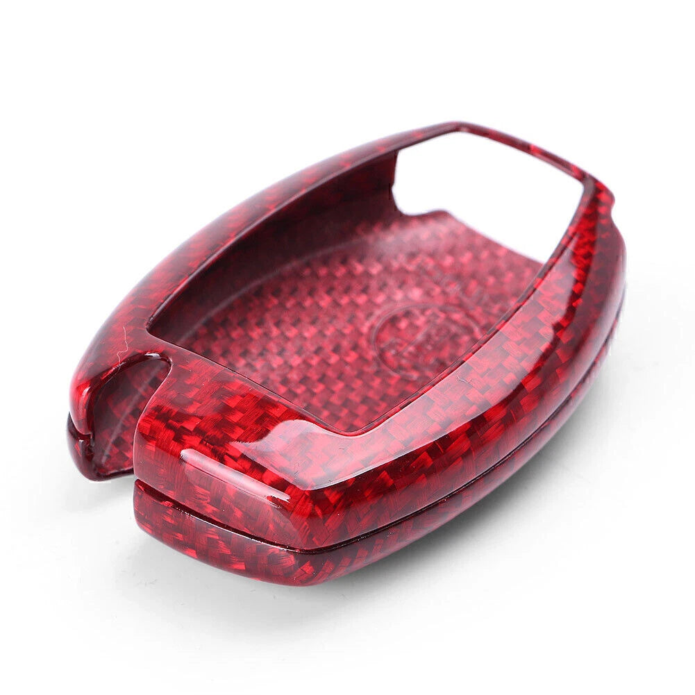 Smart Key Fob Shell Cover Case for Mercedes Benz Carbon Fiber (2010-2023)