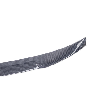 Fit For Audi A5 2009-2016 Carbon Fiber Rear Trunk Spoiler Wing M4 Style