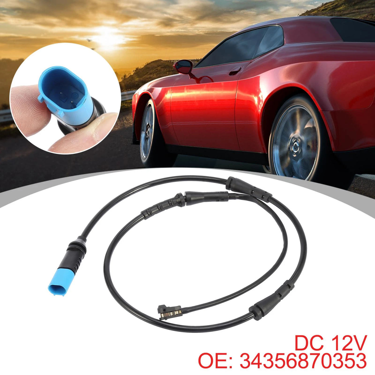 Front Brake Pad Wear Sensors for BMW X5 X7 (2019-2023)