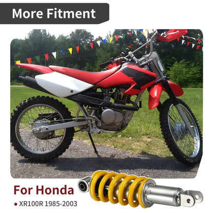 Heavy Duty Rear Shock Absorber Yellow for Honda XR100R (1985–2003)