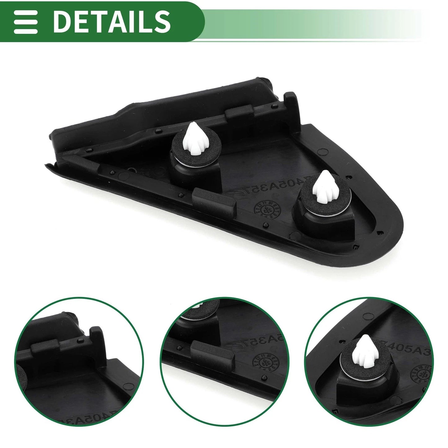Front Right Triangle Trim for Mitsubishi Lancer Evolution (2008-2015)