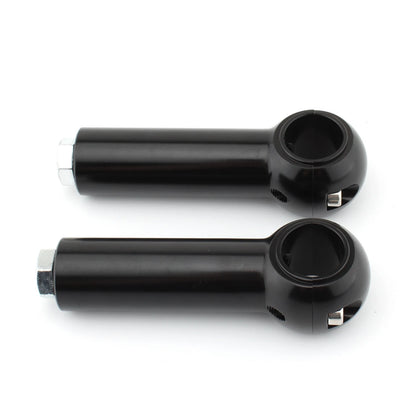 4" Black Handlebar Riser Kit for Harley Davidson Cruisers