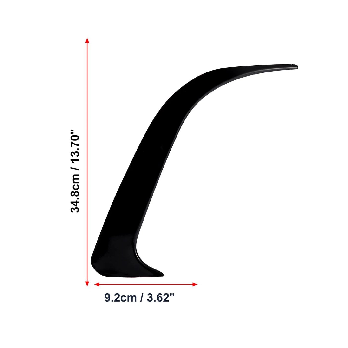 Rear Bumper Spoiler Air Vent Outlet Cover Trim for Mercedes-Benz CLA (2014-2023)