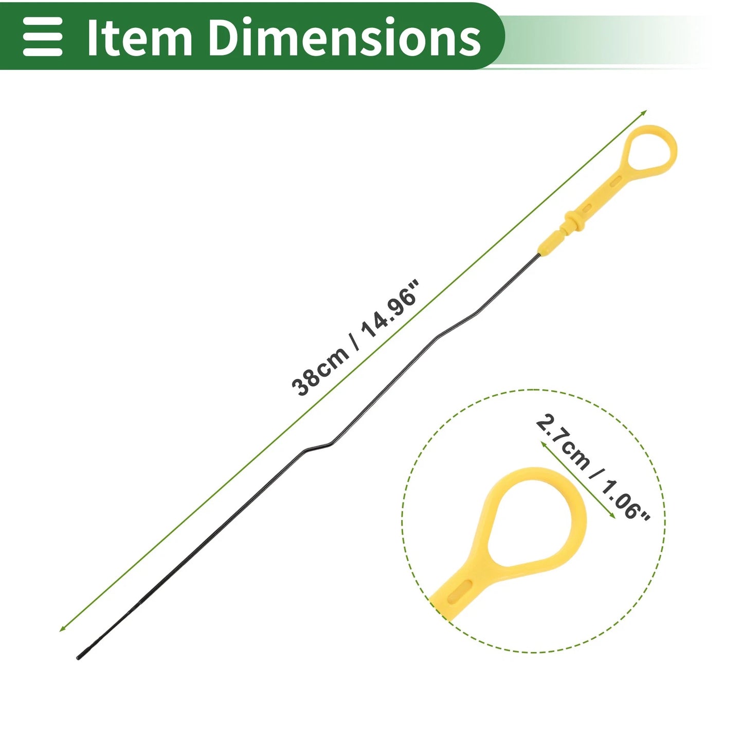 Engine Oil Dipstick for Mazda Protege 1.8L (1996-1998)