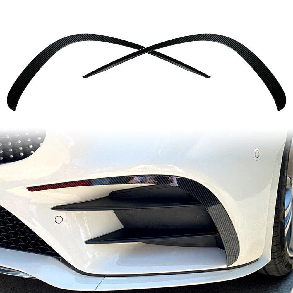 ABS Front Bumper Lip Splitter Spoiler for Mercedes CLS-Class (2018-2021)