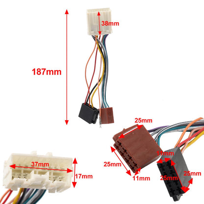 Car Radio Stereo Wiring Harness Adapter for Mitsubishi Lancer Galant Outlander (2002-2006)