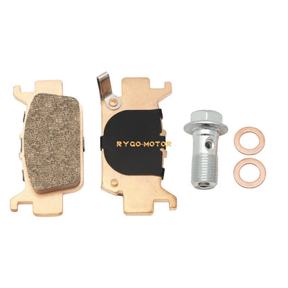 Rear Left Brake Caliper w/pads for Honda Pioneer 1000/Talon 1000 (2016–2023)