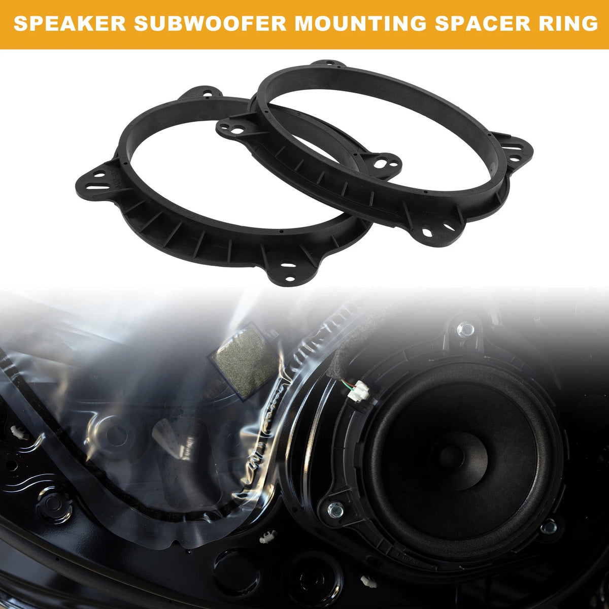 6x9" to 6.5" Speaker Spacer Rings for Toyota  -  Adaptor