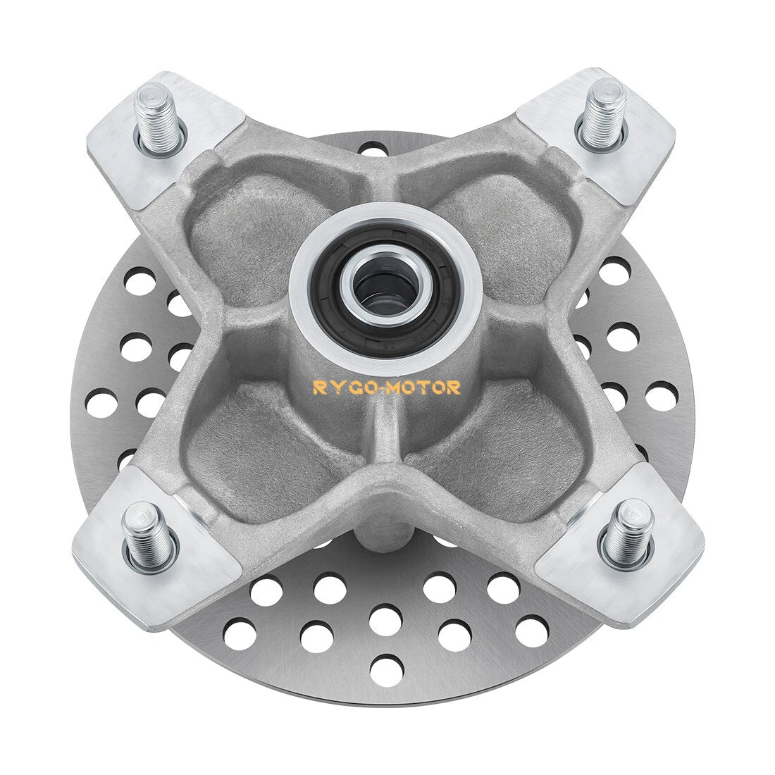 Front Wheel Hub & Brake Disc Rotor for Yamaha Raptor 660R 700 700R YFZ450