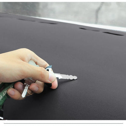 RHD PU Leather Dashboard Cover for Toyota Yaris (2014–2018)