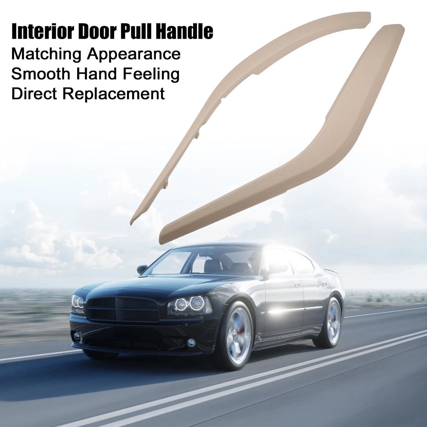 Interior Door Pull Handle Cover for BMW X1 Beige (2013-2015)