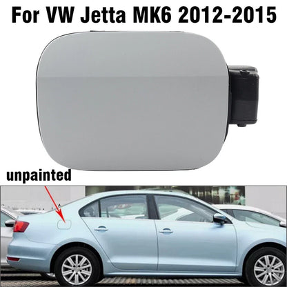 Unpainted Gas Fuel Filler Tank Lid Flap Cover for VW Jetta MK6 (2012–2015)