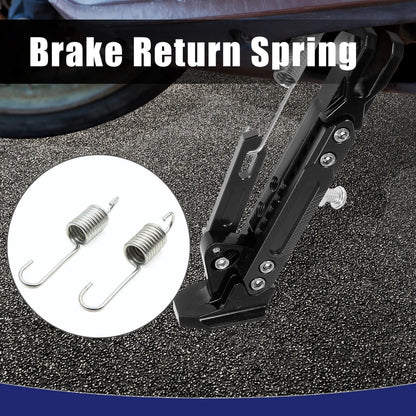 8cm Length Silver Tone Motorcycle Brake Pedal Return Spring 2 x CG125