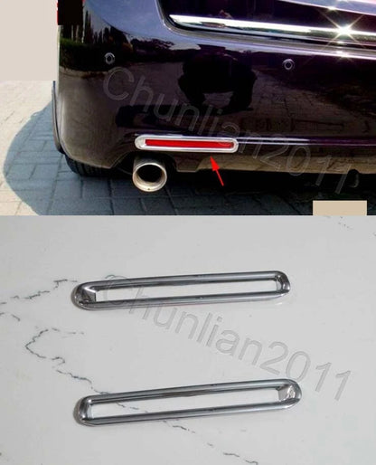 Chrome Rear Fog Light Cover Trim for Acura TSX Sedan (2009-2014)