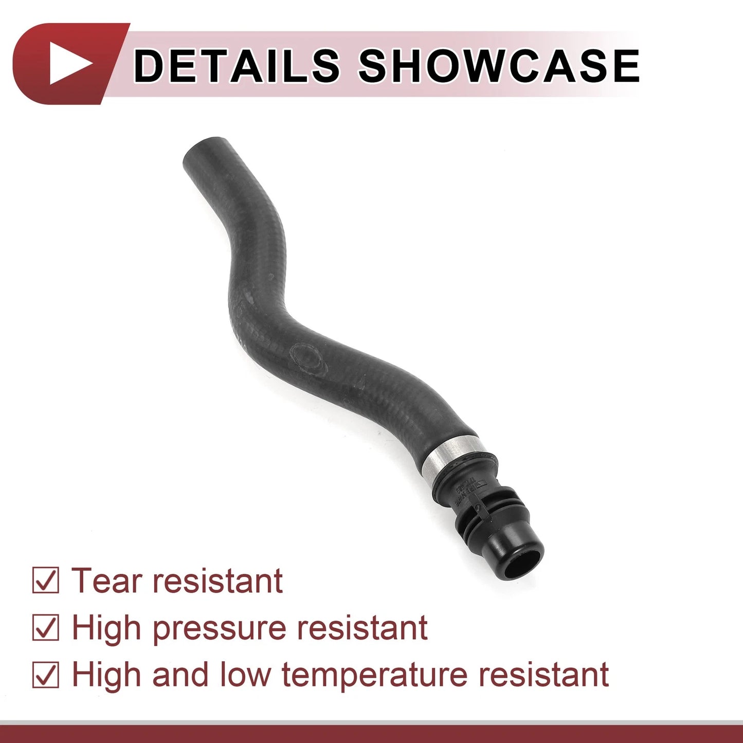 HVAC Heater Hose for BMW X6 3.0L, X5 3.0L (2008-2019, 2011-2018)
