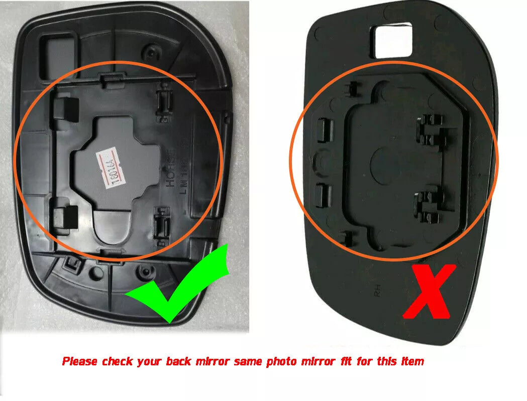 Mirror Glass Lens for Toyota Belta/Yaris (XP90) Sedan (2008-2013)