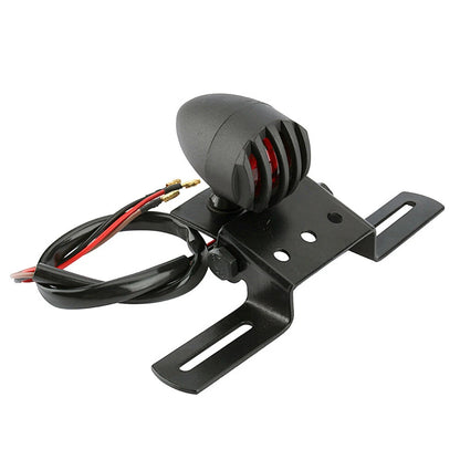Retro Motorcycle Tail Light Indicator License Plate Bracket for Harley