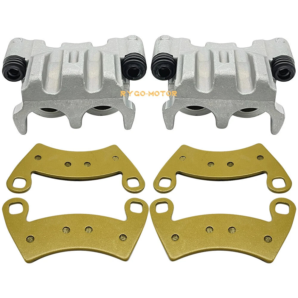 2 x Rear Left Right Brake Caliper & Pads for Polaris RZR 1000 XP (2014–2022)