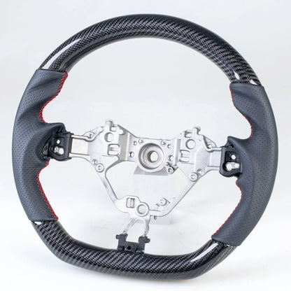 Carbon Flat Bottom Steering Wheel for Toyota 86, Subaru BRZ (2017-2021)