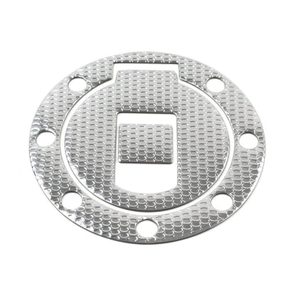 Silver Gas Tank Cap Cover Decal for Yamaha XJR400 1200 1300 (1994-2007)