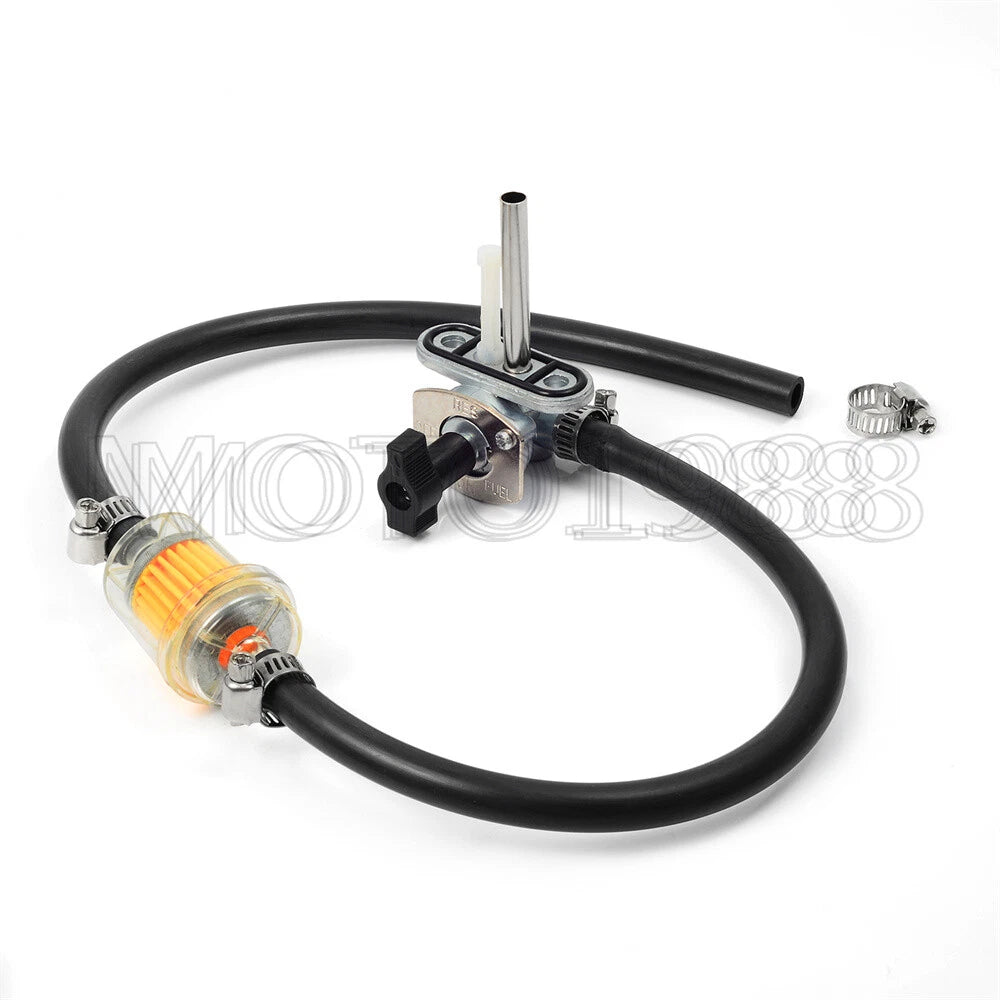 PETCOCK gas tank switch W/Fuel Filter lines for Yamaha YFZ450 (2004–2013)