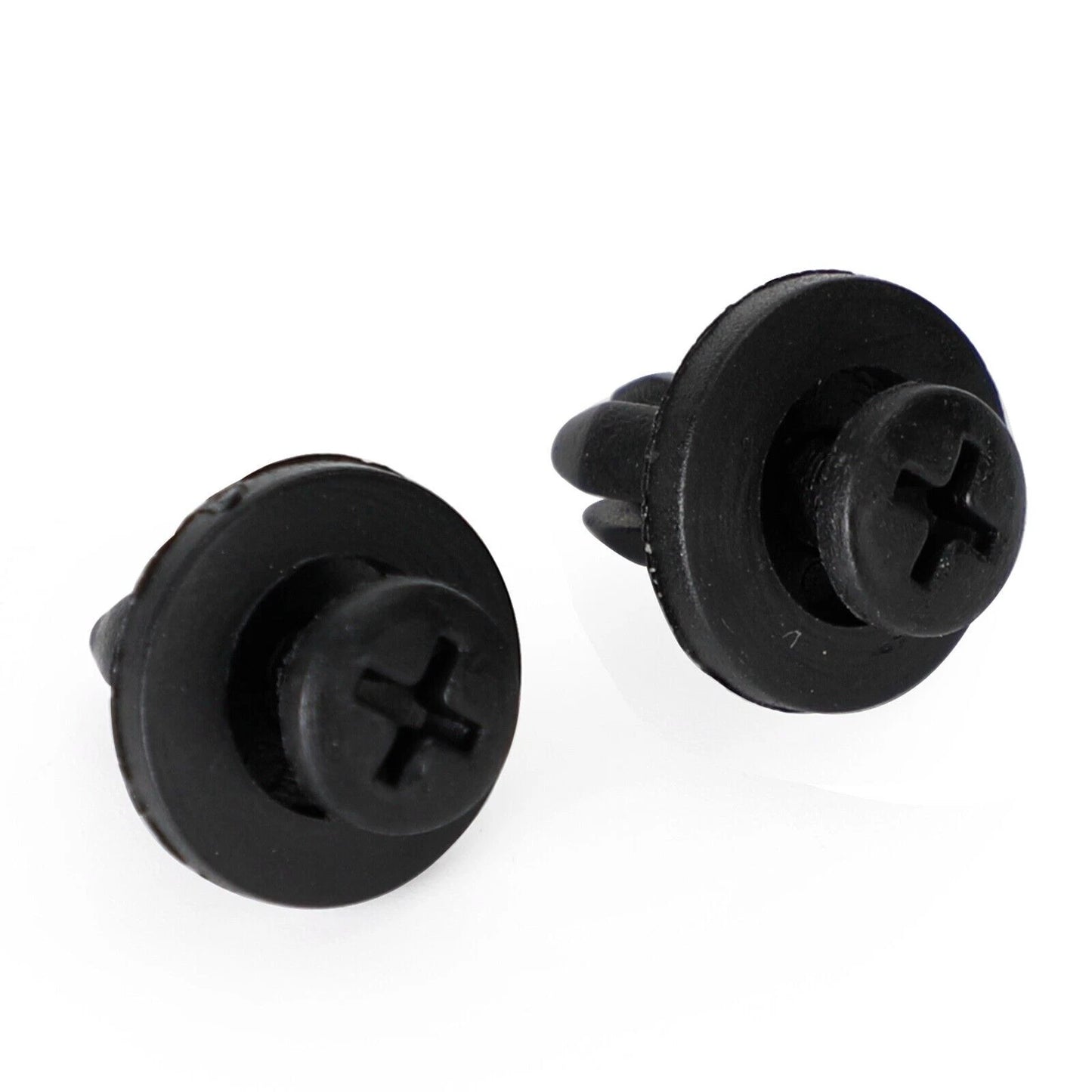 10 x 6mm Mounting Clips for Motorcycle, Car, Scooter, Moped, ATV