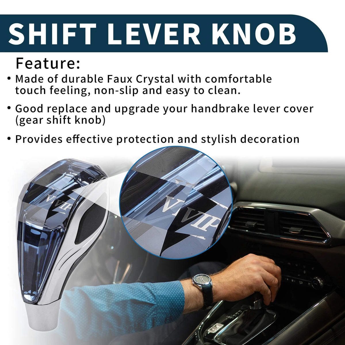 Automatic Gear Shifter Knob 1 Set for Toyota 4Runner (2010–2024)