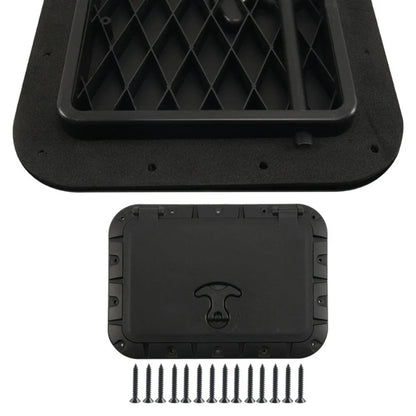 Weatherproof Marine Deck Plate Square Hatch Handle for Boat/Kayak