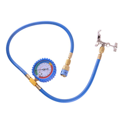 A/C Can Tap Gauge Recharge Hose for R134a Refrigerant