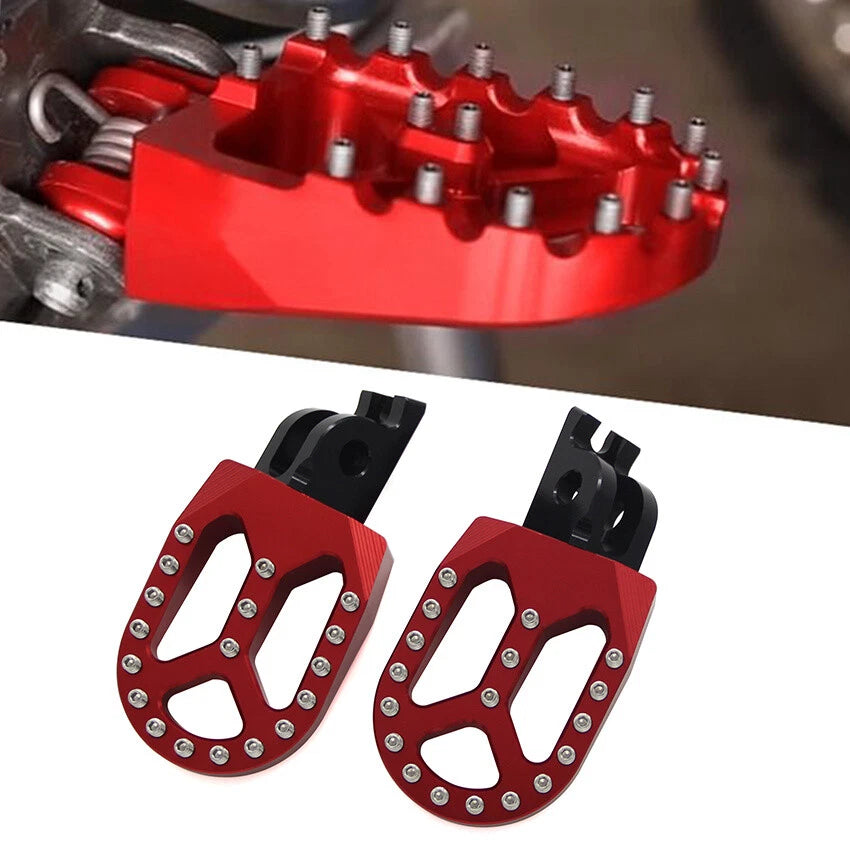 Foot Pegs for Honda CRF450X CRF450R CRF150R CR250 CRF250X (2004-2023)