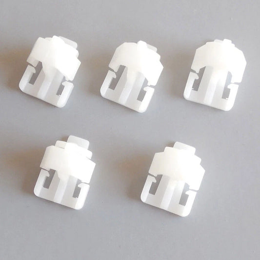 10Pcs White Body Side Molding Clips for Honda Civic CR-V Pilot (2001-2023)