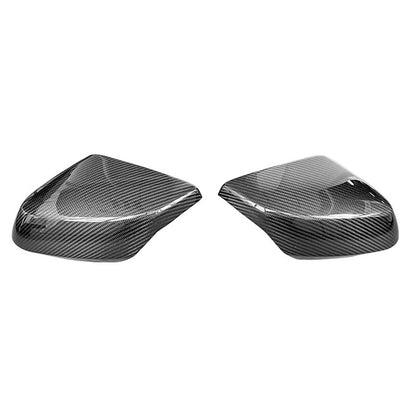 REAL Carbon Fiber Add-on Side Mirror Cover Caps for Corvette C8 2020-2024