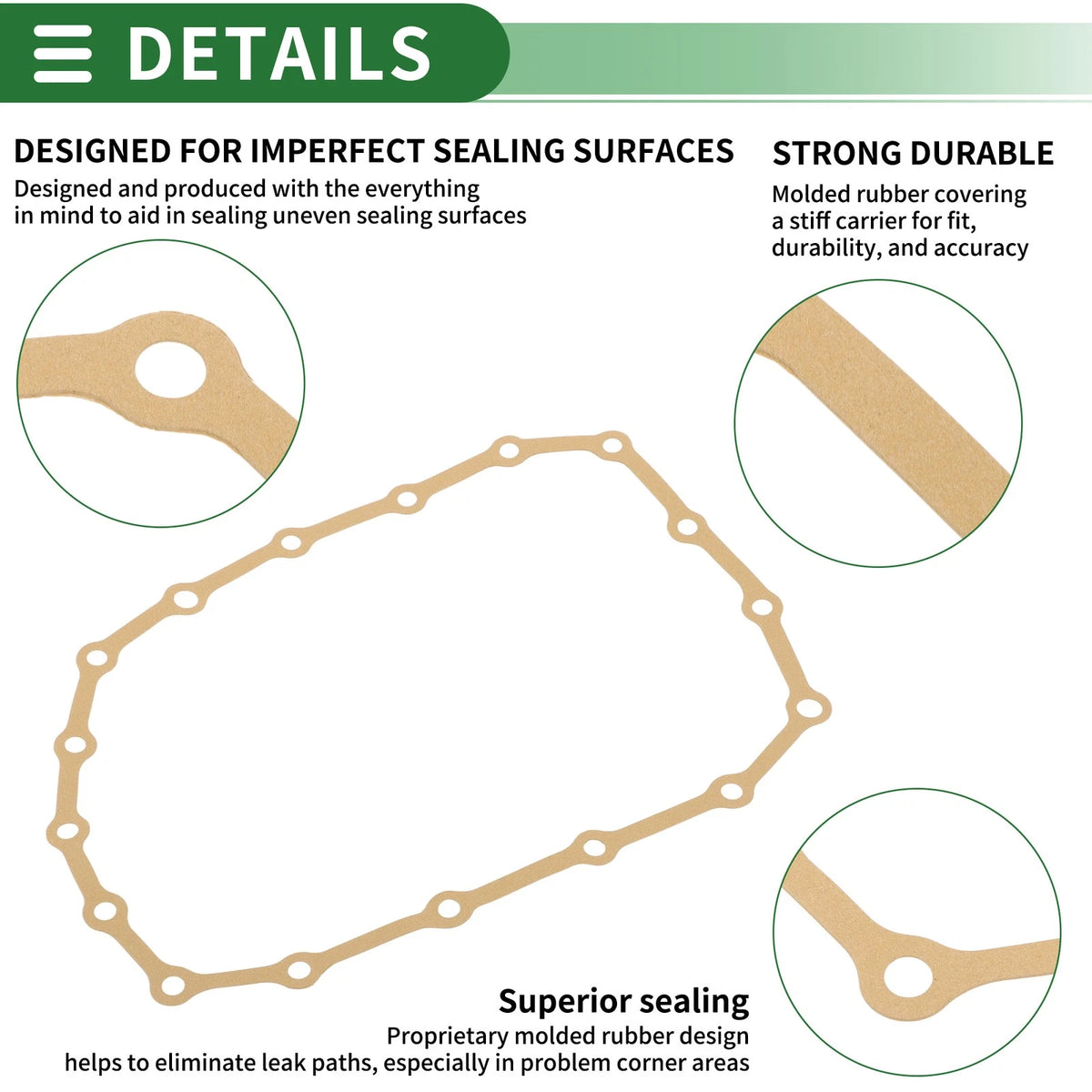 Oil Pan Gasket for Honda Civic, HR-V (2014-2025)