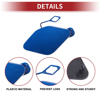 Bumper Tow Hook Cover for BMW 320i 2016-2018 - Blue 1 x Cover