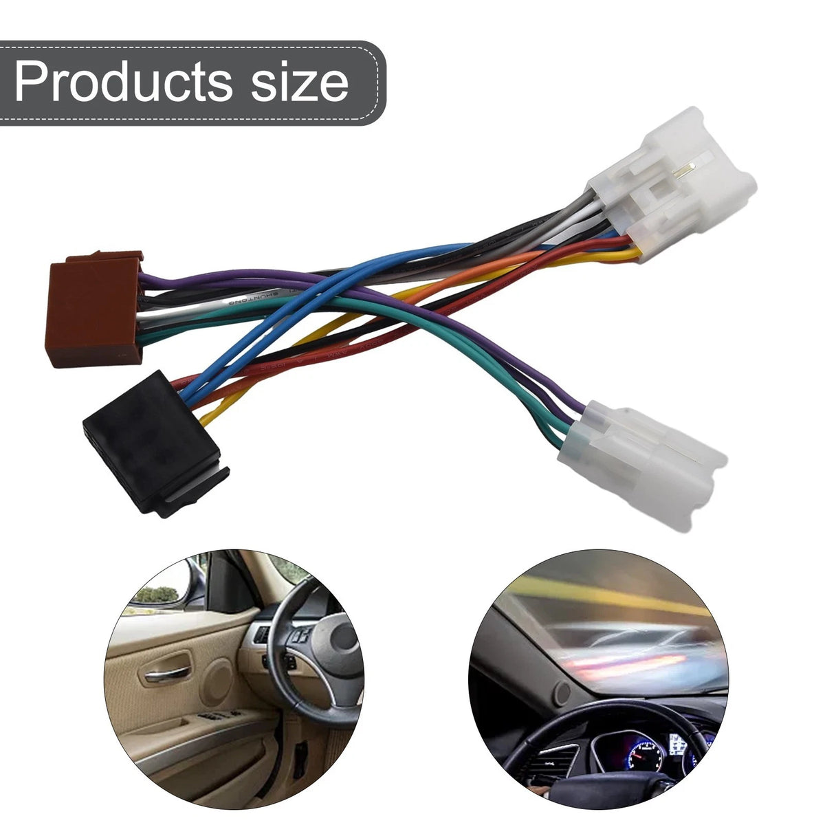 Wiring Harness / ISO Radio Wear-Resistant for Toyota