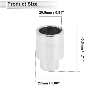 C Wheel Lock Lug Nut Antitheft Key Socket for Toyota
