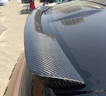 Carbon Fiber Rear Spoiler Roof Wing Lip Fit For Range Rover Evoque 2012 2013-15