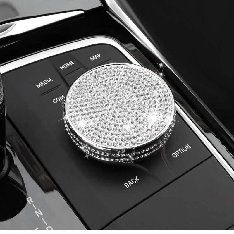 iDrive Multimedia Buttons Crystal Cover fit For BMW 2 Series 225i 218i 2020-2022