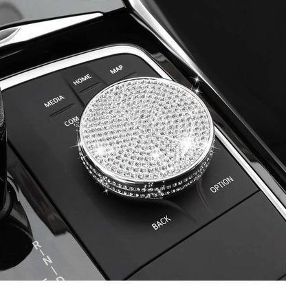 iDrive Multimedia Buttons Crystal Cover fit For BMW 2 Series 225i 218i 2020-2022