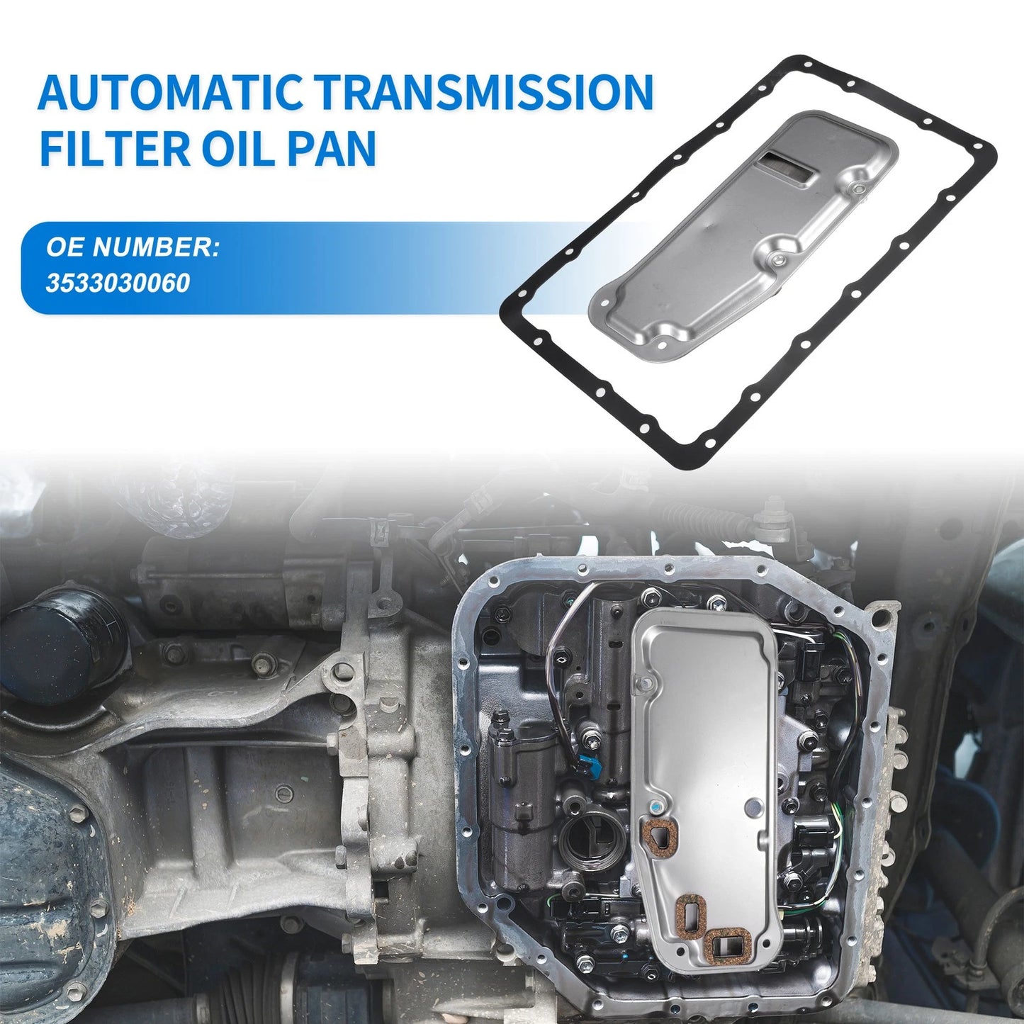 Car Transmission Filter Oil Pan Gasket for Toyota
