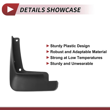 Mud Flaps Splash Guards Set for Hyundai Mistra (2021-2024)