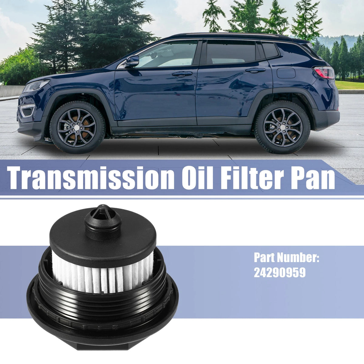 Transmission Oil Fluid Filter for Chevy Malibu LS LT RS (2019-2023)