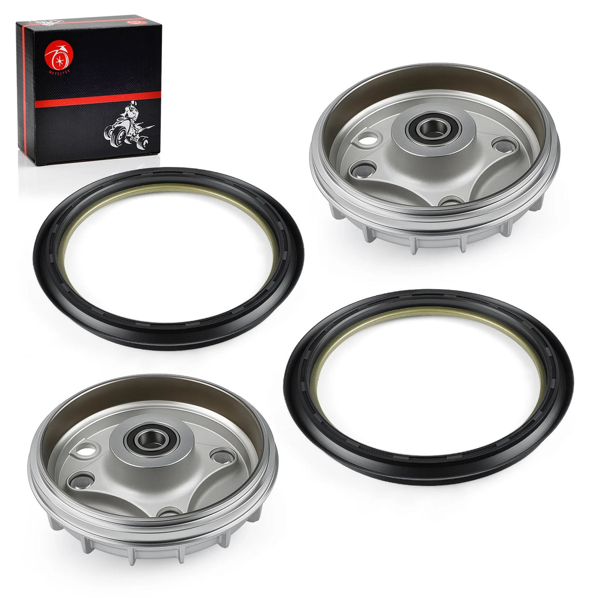 Front Brake Drum & Seal for Honda Rancher 350 TRX350TM/TE (00-06)