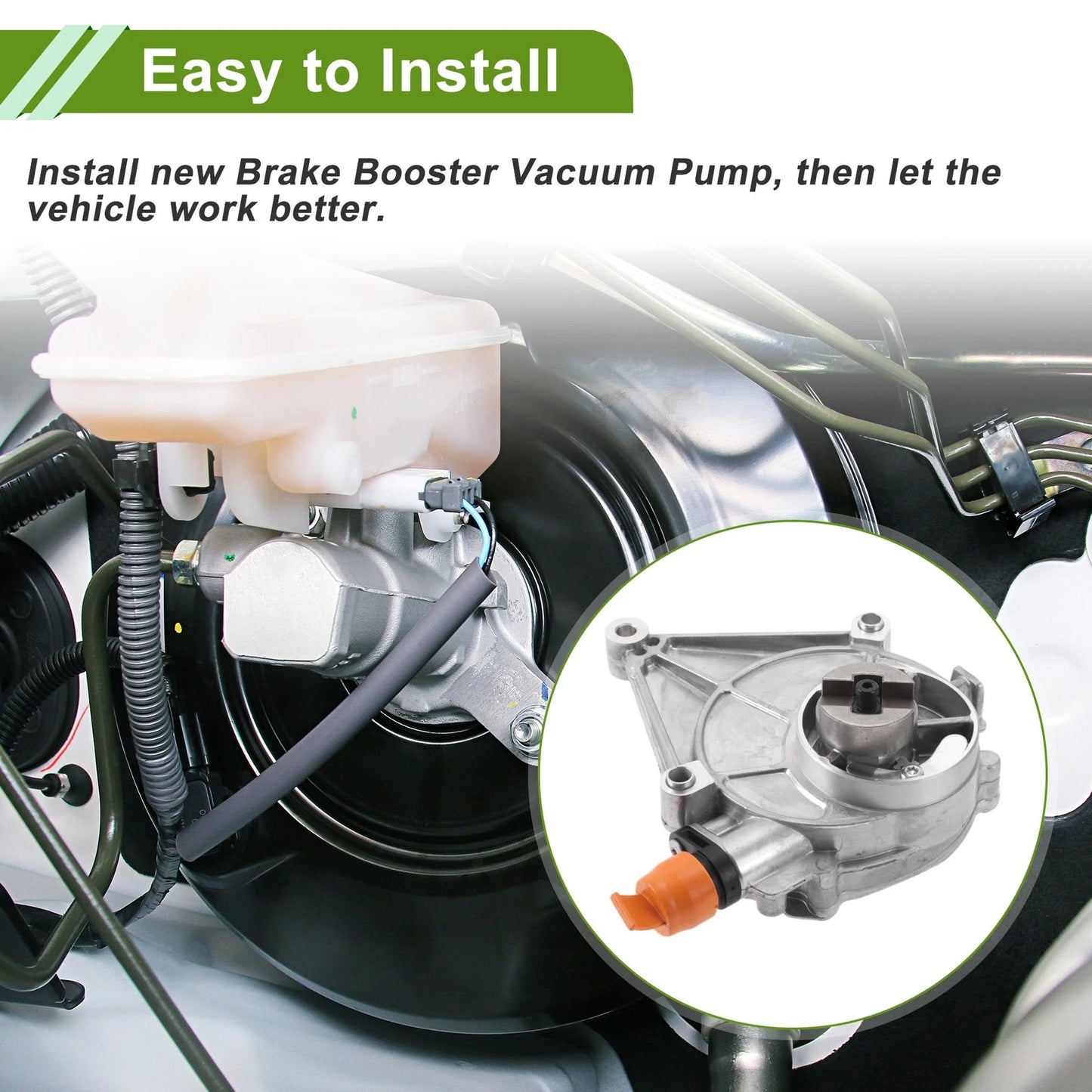 Brake Vacuum Pump for BMW 228i (2014-2016) - Engine Vacuum Pump 1 x Pc